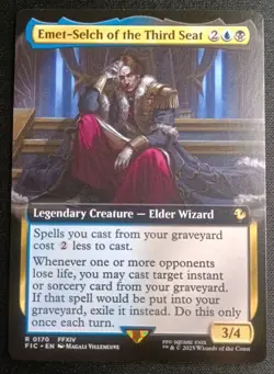 MTG Final Fantasy - Emet-Selch Of The Third Seat - Extended Art Rare - Image 1