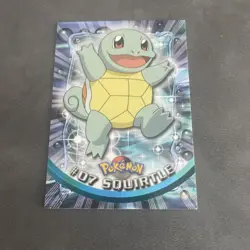 Squirtle - Topps Chrome #07 TV Animation Edition Pokemon Card - Image 1