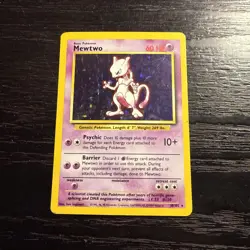 1999 Pokemon Mewtwo HOLO 1st Edition #10 - Image 1