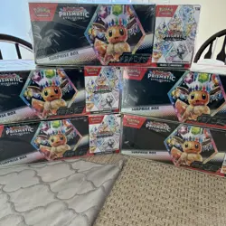 Pokemon Prismatic Evolutions Surprise Box Booster bundle - Image 1