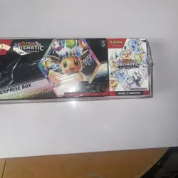 Pokemon Prismatic Evolutions Surprise Box And Booster Bundle Sealed - Image 1