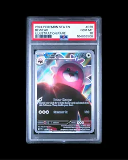 Pokemon SFA 079/064 - Shrouded Fable Bewear Illustration Rare - PSA 10 - Image 1