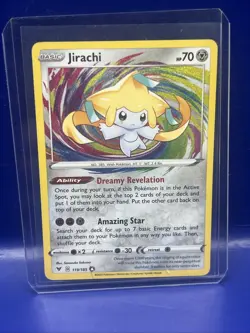 Pokemon Jirachi 119/185 Amazing Rare Vivid Voltage - Image 4