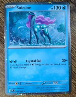 Pokemon TCG - Suicune 026/094 PFL (Cosmos Holo) Knockout Box - Near Mint *SWIRL* - Image 1