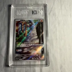 Pokemon CGC 10 PRISTINE Japanese Sudowoodo 080/071 AR Art Rare sv2P Snow Hazard - Image 1