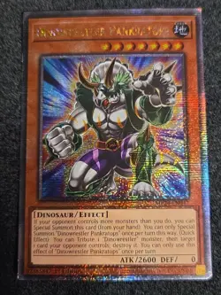 Dinowrestler Pankratops Quarter Century Secret Rare MP24-EN047 Yugioh MP - Image 1