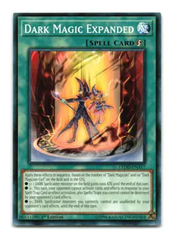 Dark Magic Expanded - LEDD-ENA17 1st Edition - YuGiOh-LP - Image 1