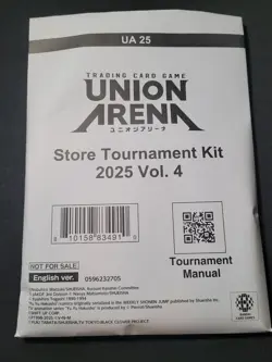 1x Union Arena Store Tournament Kit 2025 Vol. 4 Sealed - Image 1