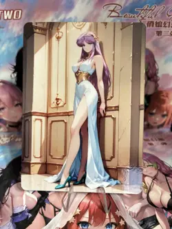 Non-Holo Beautiful Waifu Card Goddess Story CCG Anime Waifu Double Sided - Image 1