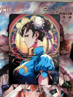 Non-Holo Beautiful Waifu Card Goddess Story CCG Anime Waifu Double Sided - Image 1