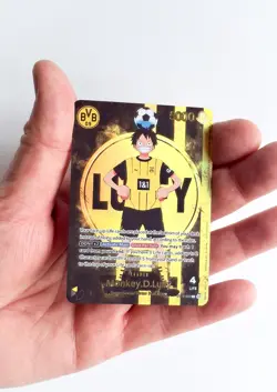 Monkey D. Luffy BVB Match Day ST13-003 Dortmund Promo Card Custom Premium PROXY - Image 3