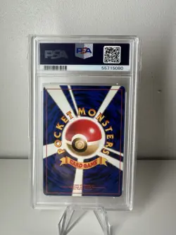 PSA 8 Rocket's Moltres Gym #146 Japanese Pokemon Card Holo NEAR MINT - Image 2