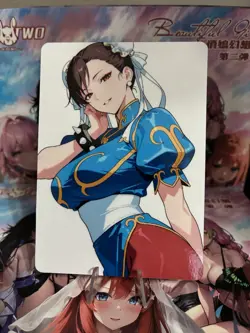 Non-Holo Beautiful Waifu Card Goddess Story CCG Anime Waifu Double Sided - Image 1