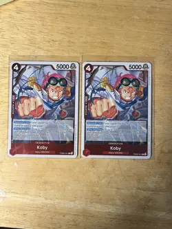 One Piece PRB02 Koby English Playset PRB02-001 2 Card Premium Set Best Vol.2 - Image 1