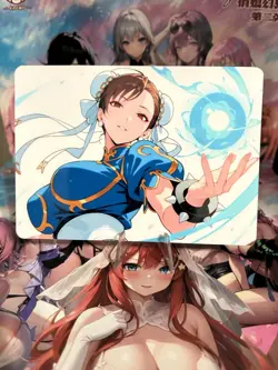 Non-Holo Beautiful Waifu Card Goddess Story CCG Anime Waifu Double Sided - Image 1