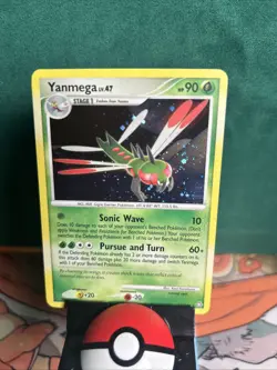 Pokemon TCG Yanmega Holo Rare Card 17/146 Legends Awakened Reverse Holo LP+-NM - Image 1