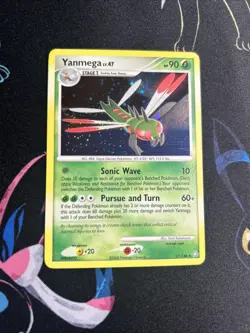 Pokemon TCG Yanmega Holo Rare Card 17/146 Legends Awakened Reverse Holo LP+-NM - Image 2