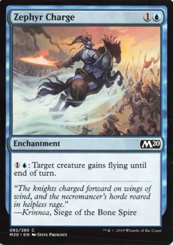 Zephyr Charge M20 #82 Magic The Gathering MTG Enchantment Card - Image 1