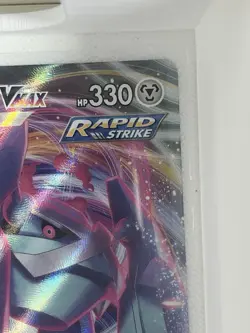 Pokemon Metagross VMAX Rapid Strike 113/198 Chilling Reign Ultra Rare Holo Card - Image 4