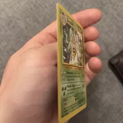 Pokemon TCG Beedrill Base Set, 17/102, Regular Rare Card LP - Image 3
