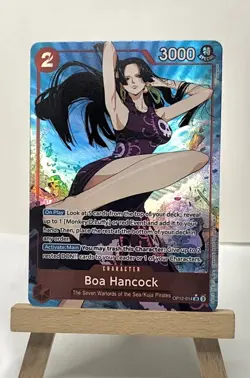 Boa Hancock (Alternate Art) ENG OP12-014 Legacy of the Master NM One Piece Card - Image 1