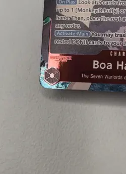 Boa Hancock (Alternate Art) ENG OP12-014 Legacy of the Master NM One Piece Card - Image 4