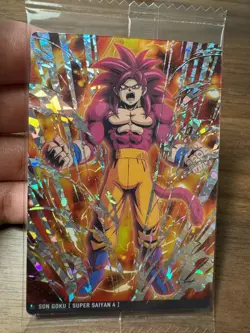 2025 Itajaga Dragon Ball Vol.6 SON GOKU 6-09 SEC SUPER SAIYAN 4 Wafer Card - Image 1