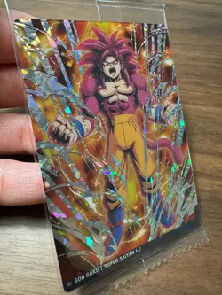 2025 Itajaga Dragon Ball Vol.6 SON GOKU 6-09 SEC SUPER SAIYAN 4 Wafer Card - Image 2