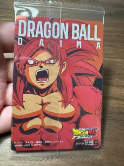 2025 Itajaga Dragon Ball Vol.6 SON GOKU 6-09 SEC SUPER SAIYAN 4 Wafer Card - Image 3