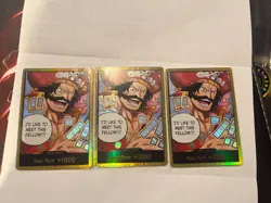 DON!! Card (Gol.D.Roger) (Gold) Carrying On His Will Foil - Image 1