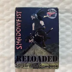 Shadowfist Dynamic Card Game Reloaded 50 card Shadowpack Sealed - Image 1