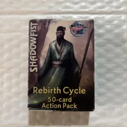 Shadowfist Dynamic Card Game Rebirth Cycle 50 card Action Pack Sealed - Image 1