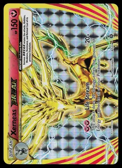 Pokemon Card - Xerneas BREAK XY Steam Siege 82/114 Holo - Image 1