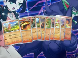 Pokemon 151 Complete Base Set ALL C/UC/HR (153 Cards) - Image 3