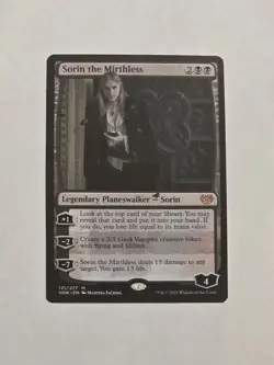 Sorin The Mirthless - Crimson Vow - Near Mint - MTG - Image 1