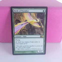 MTG MP Birds of Paradise Magic 2012 Magic The Gathering - Image 1