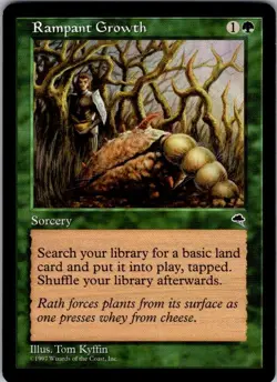 Rampant Growth Tempest Common NM Magic: The Gathering 245 Normal - Image 1