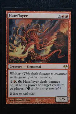 Magic The Gathering MTG HATEFLAYER Eventide LP Lightly Played - Image 1