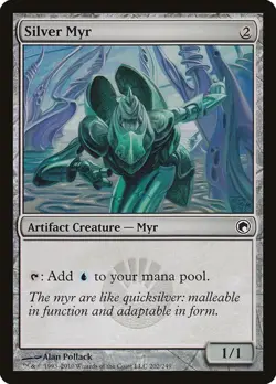 MTG - Silver Myr - Scars of Mirrodin - Magic the Gathering - Image 1