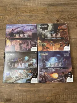 Magic The Gathering: Final Fantasy Scene Box Bundle Set of 4 BRAND NEW/SEALED✅✅✅ - Image 1