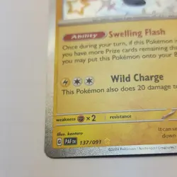 Pokemon Luxray 137/091 SV Paldean Fates Shiny Rare Holo Stage 2 150 HP - Image 3