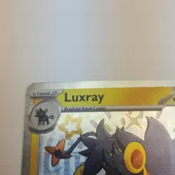 Pokemon Luxray 137/091 SV Paldean Fates Shiny Rare Holo Stage 2 150 HP - Image 5