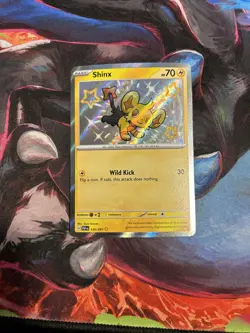 Pokemon Shinx 135/091 Paldean Fates Baby Shiny Holo Near Mint English - Image 1