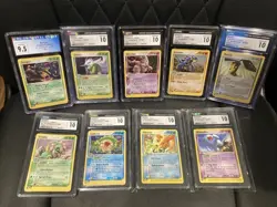 Pokemon TCG EX Sandstorm CGC 10 Gem Mint LOT of 9 Cards *Holo/Non-Holo MIX* - Image 2