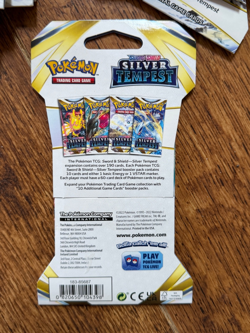 8 Pokemon TCG Sword & Shield - Silver Tempest Booster Packs Sleeved - NRFP - Image 2