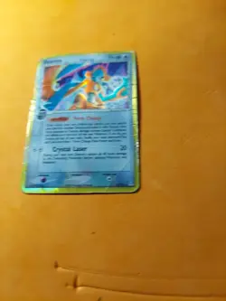 Pokemon TCG Deoxys 5/110 Delta Holo Rare EX Holon Phantoms - Damaged - Image 4