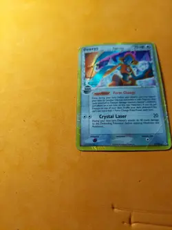 Pokemon TCG Deoxys 5/110 Delta Holo Rare EX Holon Phantoms - Damaged - Image 5