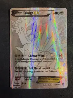 Dialga EX - 122/119 - Pokemon TCG Phantom Forces XY Secret Rare Card - HP/DMG - Image 1