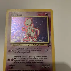 Pokemon TCG Mewtwo Base Set 2 Holo Rare Card 10/130 Vintage WOTC - Image 5
