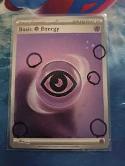 Pokemon 151 Psychic Energy Galaxy Cosmos Holo 005 5 Swirls - Image 1